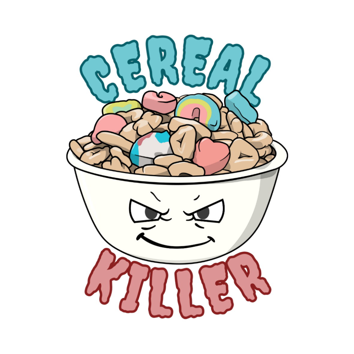 Cereal killer sticker