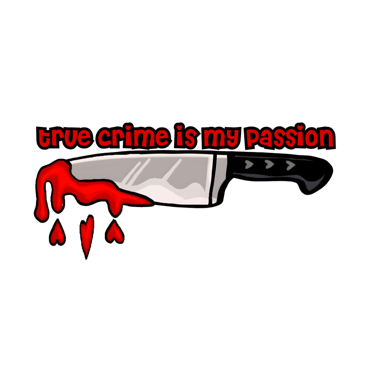 True Crime Lover sticker