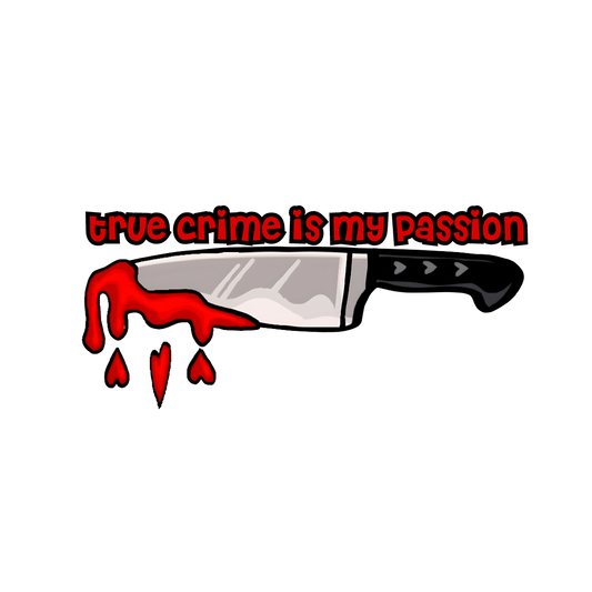 True Crime Lover sticker